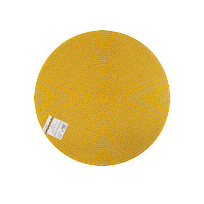 WOVEN ROUND SPIRAL PLACEMAT 38CM