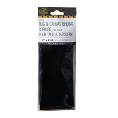TWILL RUG & CANVAS BINDING 2" X 2 YRDS - IRON ON