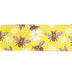 SINGLE FACE SATIN RIBBON 25mm - BEE PRINT