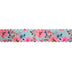 PASTEL FLORAL SATIN RIBBON 25MM