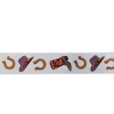 SINGLE FACE SATIN COWBOY RIBBON 25MM (1")