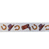 SINGLE FACE SATIN COWBOY RIBBON 25MM (1")