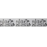 SINGLE FACE SATIN CAT RIBBON 25MM (1")