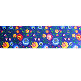 SINGLE FACE SATIN RIBBON WITH FLORAL PRINT 38MM (1.5")