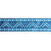 SINGLE FACE SATIN RIBBON WITH GEOMETRIC PRINT 38MM (1.5")