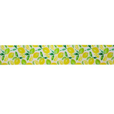 SINGLE FACE SATIN LEMON RIBBON 25MM (1")