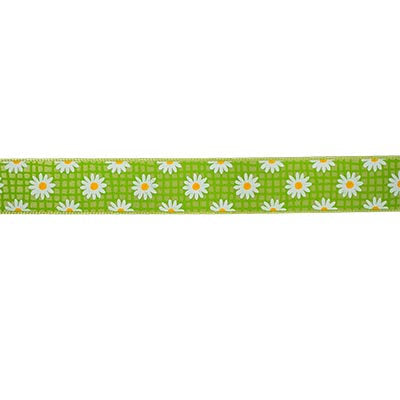 SINGLE FACE SATIN DAISY RIBBON 16MM (5/8")