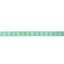 SINGLE FACE SATIN RIBBON WITH FLOWERS 9MM (3/8")