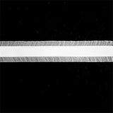ORGANZA RUFFLE SATIN RIBBON 25MM