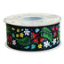 38MM (1 1/2) SINGLE FACE SATIN RIBBON WITH FLORAL PRINT