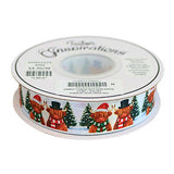 SINGLE FACE SATIN RIBBON-COWS 25MM (1")