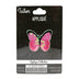 BUTTERFLY SEQUIN APPLIQUE - IRON/STICK ON 3.3*2.7CM