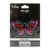 PATCHWORK BUTTERFLY APPLIQUE - IRON/STICK ON 8*5.5CM