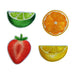 APPLIQUE FRUIT SLICES IRON ON