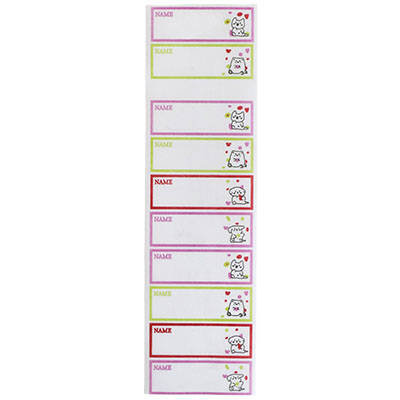 KIDS CUSTOM NAME TAG CLOTHING LABELS IRON ON