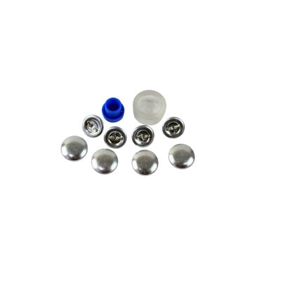 15MM BUTTONS TO COVER KIT WITH TOOL