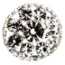 RHINESTONE BUTTON 19MM