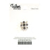 SMALL FLORAL RHINESTONE BUTTON 17MM