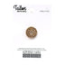 SMALL GOLD TIERED RHINESTONE BUTTON 17MM