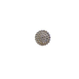 TIERED RHINESTONES BUTTON 18MM