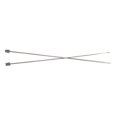 KNITTING NEEDLES - STEEL SINGLE POINT 3MM
