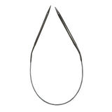 KNITTING NEEDLES - STEEL 40CM CIRCULAR 5.5MM
