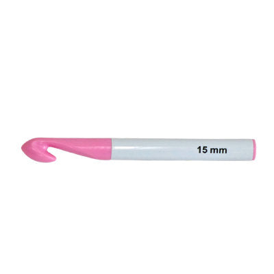 PLASTIC CROCHET HOOK - 15MM