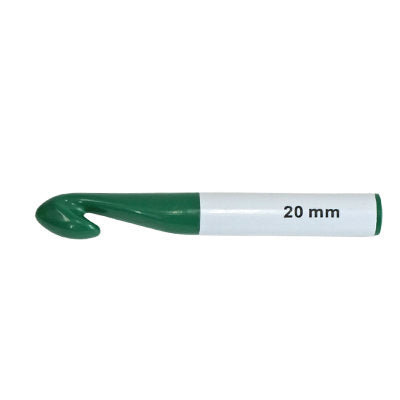 PLASTIC CROCHET HOOK - 20MM