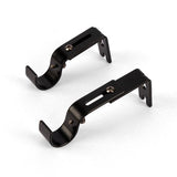 ADJUSTABLE DRAPERY ROD BRACKETS