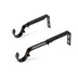 ADJUSTABLE DRAPERY ROD BRACKETS