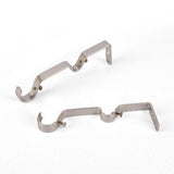 ADJUSTABLE DRAPERY ROD BRACKETS