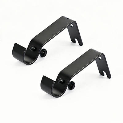 DRAPERY ROD BRACKETS 1/2 INCH
