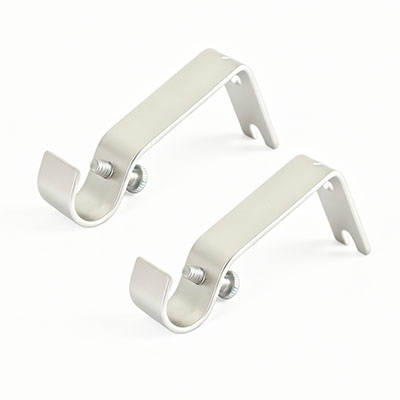 DRAPERY ROD BRACKETS 1/2 INCH