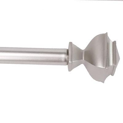 DRAPERY ROD  WITH NAPOLEON FINIALS 36-72 INCH