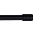 DRAPERY ROD WITH 2 LINES CYLINDER FINIALS 72-144 INCH
