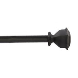 TAILOR HOME DRAPERY ROD 1" WITH NAPOLEON FINIALS 36"-72"