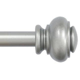 TAILOR HOME DRAPERY ROD 3/4" WITH DOORKNOB FINIALS 48"-84"