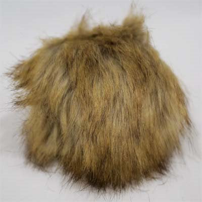 FAUX FUR POMPOM 10CM