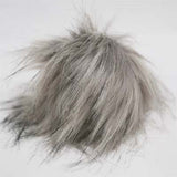 FAUX FUR POMPOM 10CM