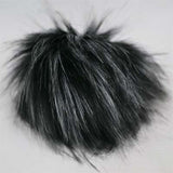 FAUX FUR POMPOM 10CM