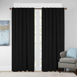 FRANCIS BACK TAB PANEL - BLACK