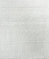 CARNABY STRIPE ROD POCKET PANEL - WHITE