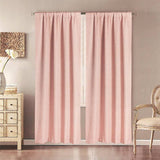 ALSTON BACK TAB PANEL - ROSE