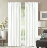 SEVILLE ROD POCKET PANEL 52x96" - WHITE