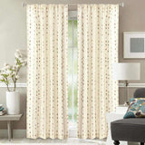 SEVILLE ROD POCKET PANEL 52x96" - BONE