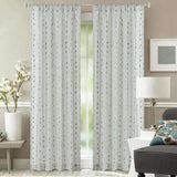 SEVILLE ROD POCKET PANEL 52x96" - SILVER