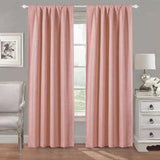 NEXUS BACK TAB PANEL 52x96" - ROSEWATER