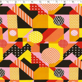 SABRINA RAYON TWILL PRINTS - GEOMETRIC