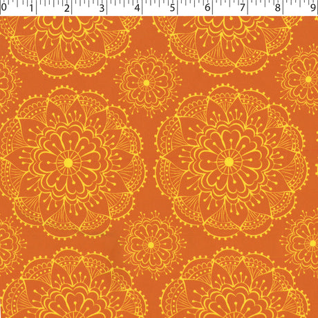 SOCIETY SATIN PRINTS - MEDALLION