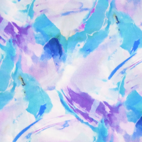 GEORGIA POLYESTER PRINTS - ABSTRACT WATERCOLOUR